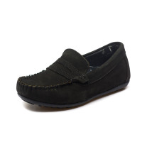 Мокасини Sibel Bebe чорні для хлопчика