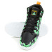 Кросівки високі 625055-1 чорно-зелені (39-43) KT 5