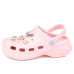 Шльопанці крокси 8513-2 розовый с бабочкой (36-40) KT 2