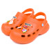 Шльопанці крокси 8513 оранж с зайцем (36-40) KT 3