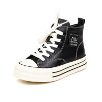 Кеди високі B125011 чорні (26-30) KT