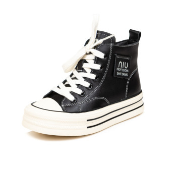 Кеди високі B125011 чорні (26-30) KT