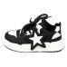Кросівки зима 55022 чорно-білі (27-31) KT 2