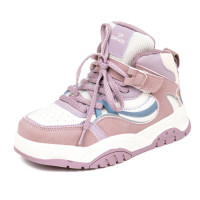 Кросівки осінь-зима 28026 пудра-білі (27-31) KT