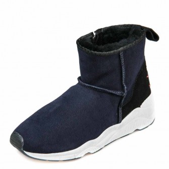 Зимние ботинки Cool Moon 157401 синяя замша (36-41)