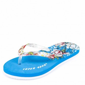 Вьетнамки Super Gear голубой