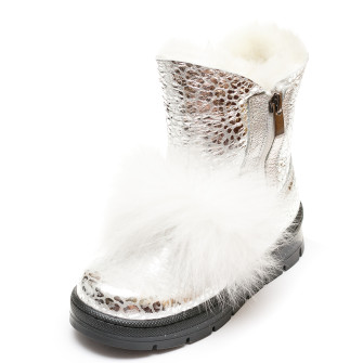 Черевики зимові K.Pafi сріблясті